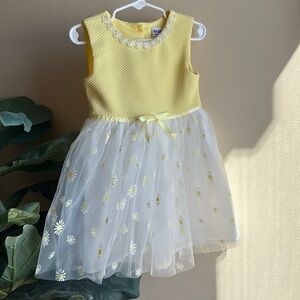 4T Girl’s 2-Piece Easter Dress with Matching Lightweight Coat